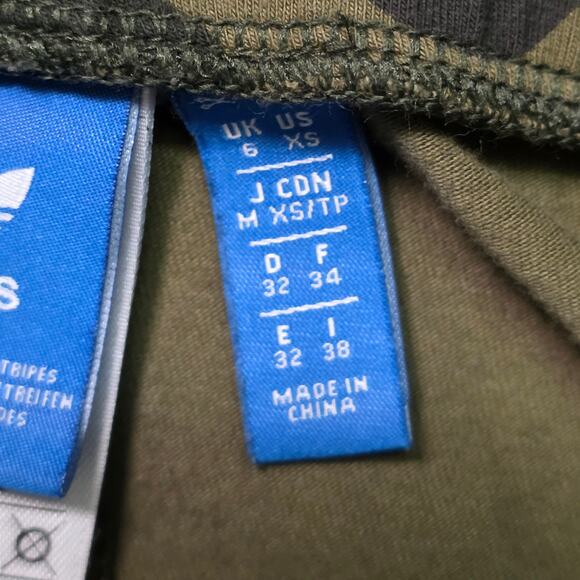 Adidas Leggings Women’s XS Camouflage 3 Side Stripes CG1179 - Picture 4 of 8